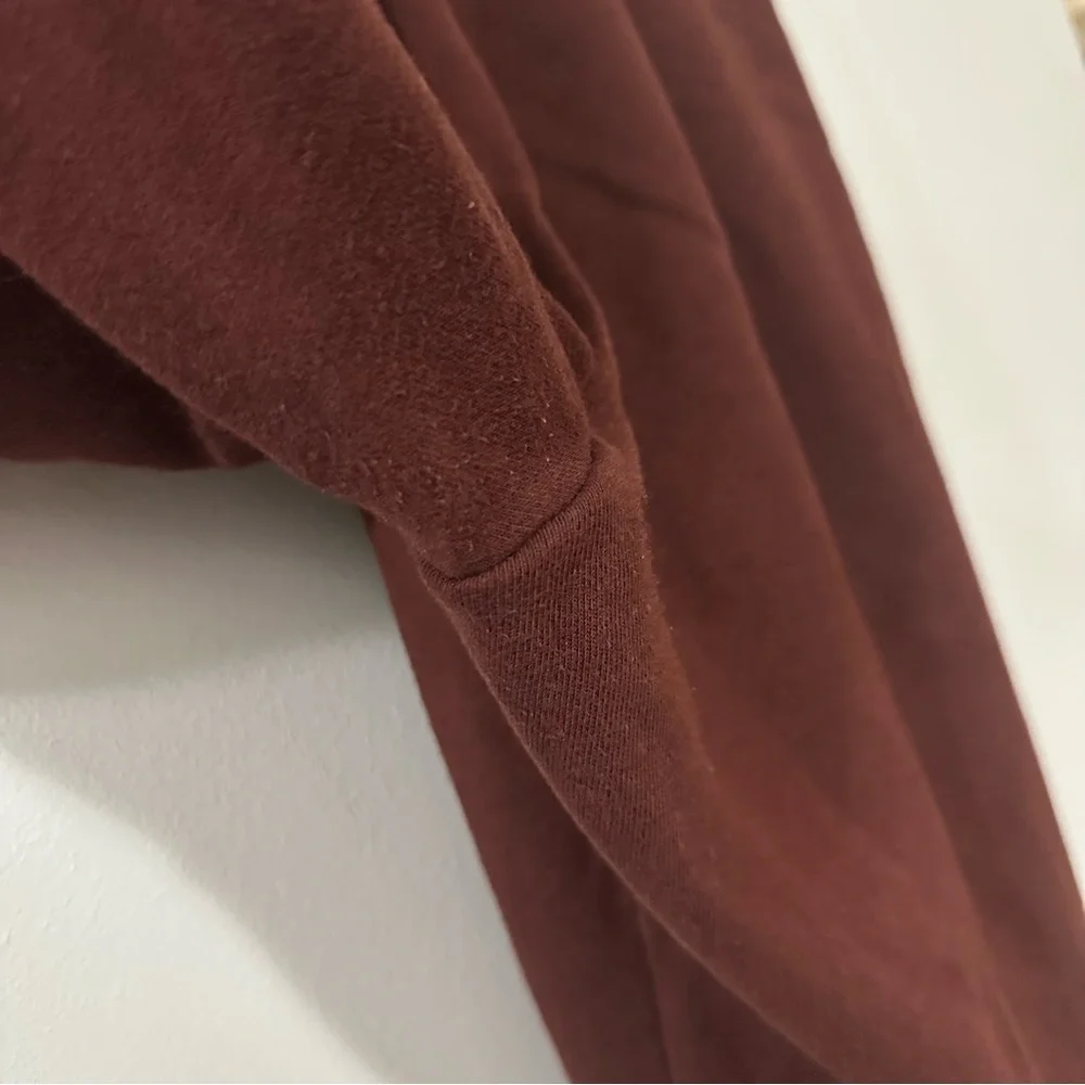 Nike BV4095 Women's Sportswear Essential Fleece Jogger Pants Maroon Size Medium - Picture 7 of 10